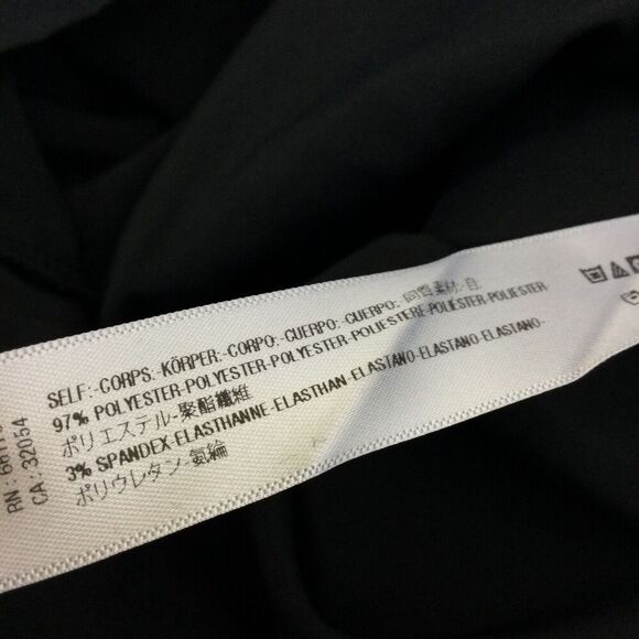 Free People Intimately Sleeveless Strap Side Button Mini Dress Black Sz L - Picture 7 of 8